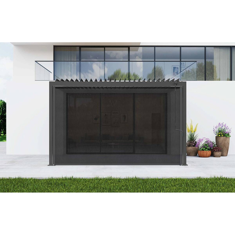 Aluminium Rollo in Anthrazit B/H/T: 8,5 x 231 x 370 cm - Bild 2