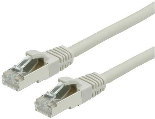 Value RJ45 Patchkabel CAT 6 S/FTP Ethernet LAN Grau, Länge: 5,00 m - Bild 1