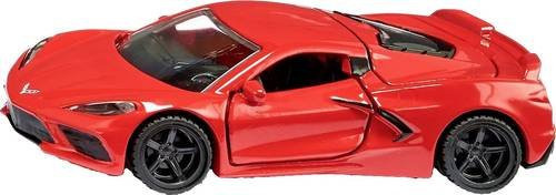SIKU Chevrolet Corvette Stingray Sportwagen Modellauto in Rot, Maßstab 1:50 - Bild 2