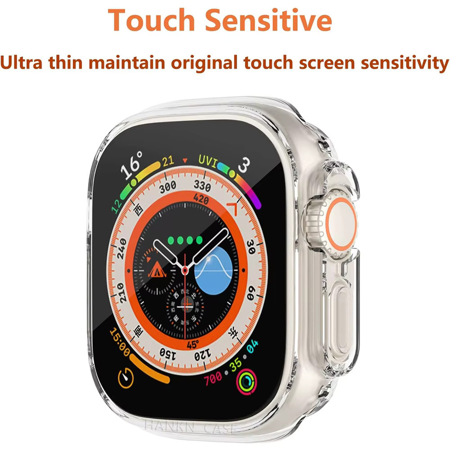 Displayschutzfolie für Apple Watch, Weiß, Unisex - Bild 2