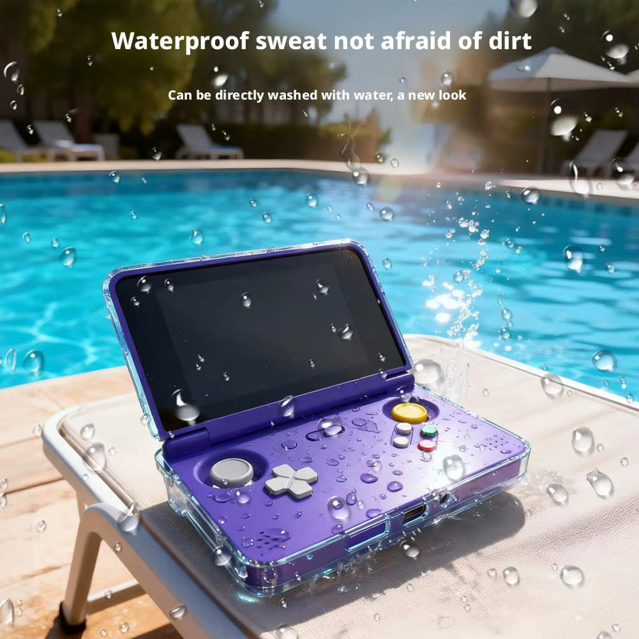 Retroid Schutzhülle für Retroid Pocket Flip 2 aus TPU in Blau, kratzfest und stoßfest - Bild 4