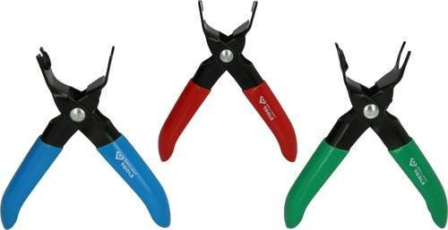 Brilliant Tools Kraftstoffleitung-Entriegelungszangen-Satz, 3-teilig, multicolor - Bild 1