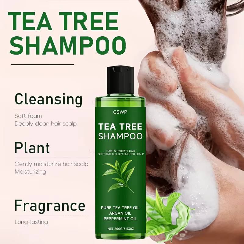 GSWP Teebaumöl-Shampoo, Fettiges Haar - Bild 4
