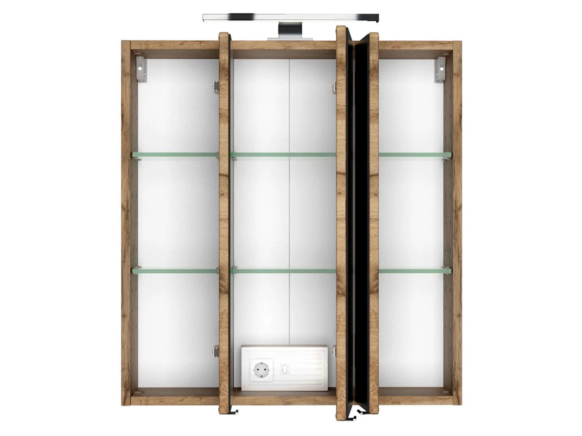 HELD Spiegelschrank Birma für dein Badezimmer in Wotaneiche, Breite: 60 cm - Bild 3