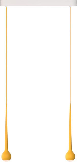 Tobias Grau Falling Sun Trace 2/70 LED-Pendelleuchte 2-flammig in Grau mit Sonnenorange und Sunset Dimming via Casambi App - Bild 1