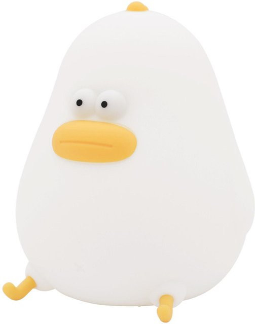 Little Chicken Companion Smart Pat Silikon-Nachtlicht von TOMTOP JMS in Weiß für Kinderzimmer und Schlafzimmer - Bild 1