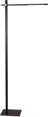 Steinhauer Mexlite Stekk LED-Stehleuchte in Schwarz mit dimmbarer warmweißer LED (2700K)