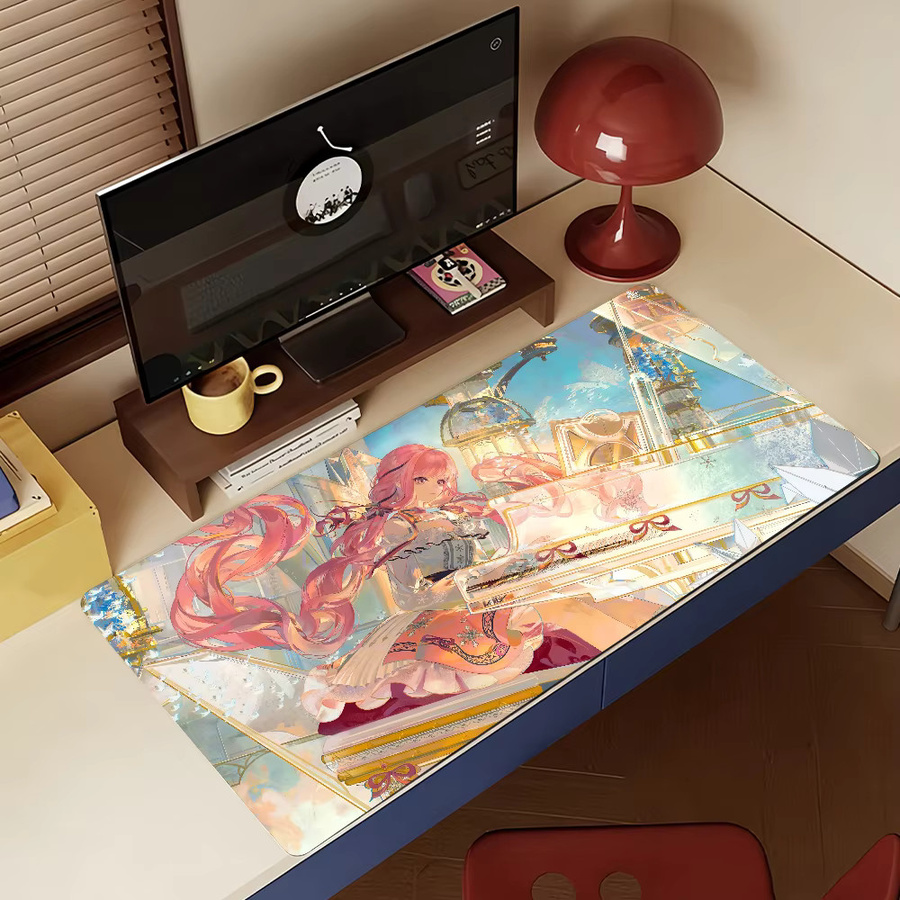 Infinity Nikki Mauspad rutschfeste Schreibtischunterlage in Multicolour für PC und Laptop - Bild 4