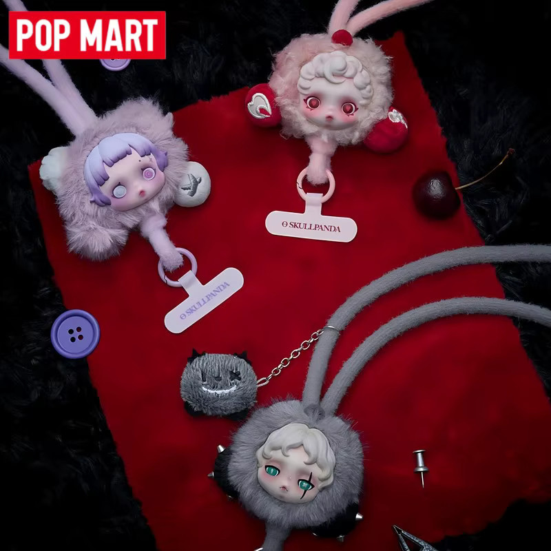 POP MART SKULLPANDA YOU FOUND ME, Handy-Lanyard Blindbox, Einzelfigur - Bild 2