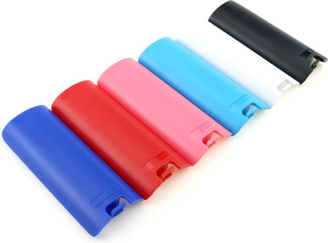 50 Stück Ersatz-Batteriegehäuse für Nintendo Wii Wireless Game Controller in Schwarz - Bild 1