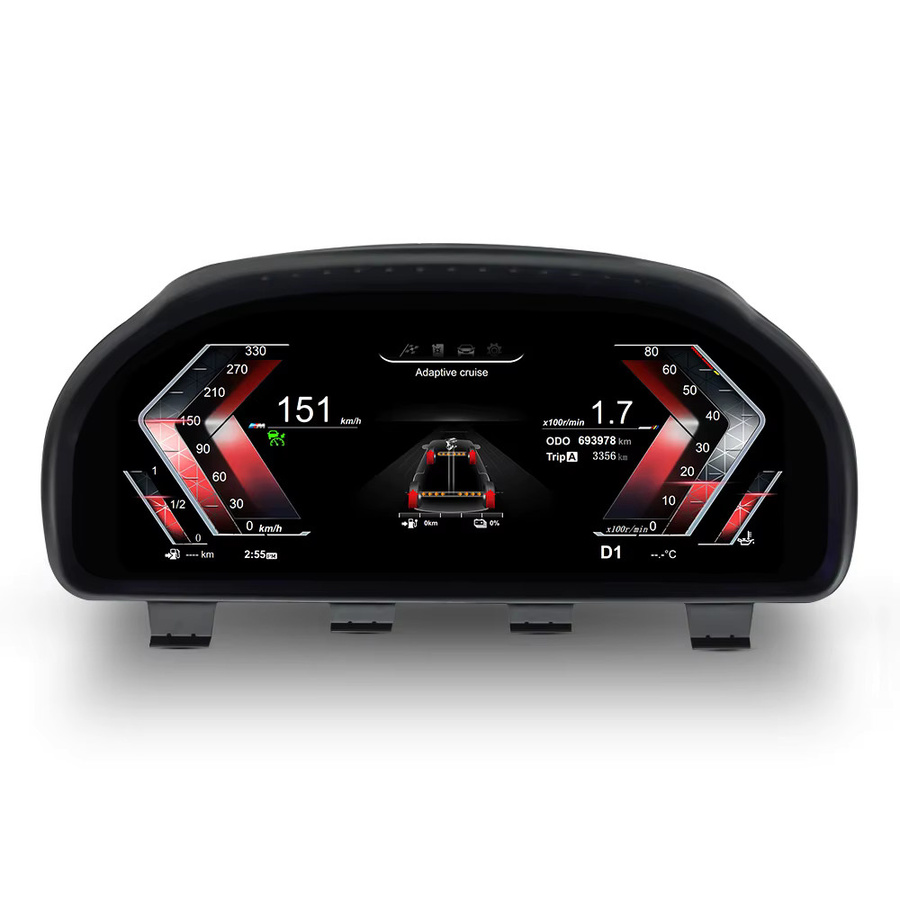 Navifly 12,3 Zoll LCD Digital Dashboard in Schwarz für BMW 5er 6er 7er X3 X4 X5 X6 Modelle - Bild 7