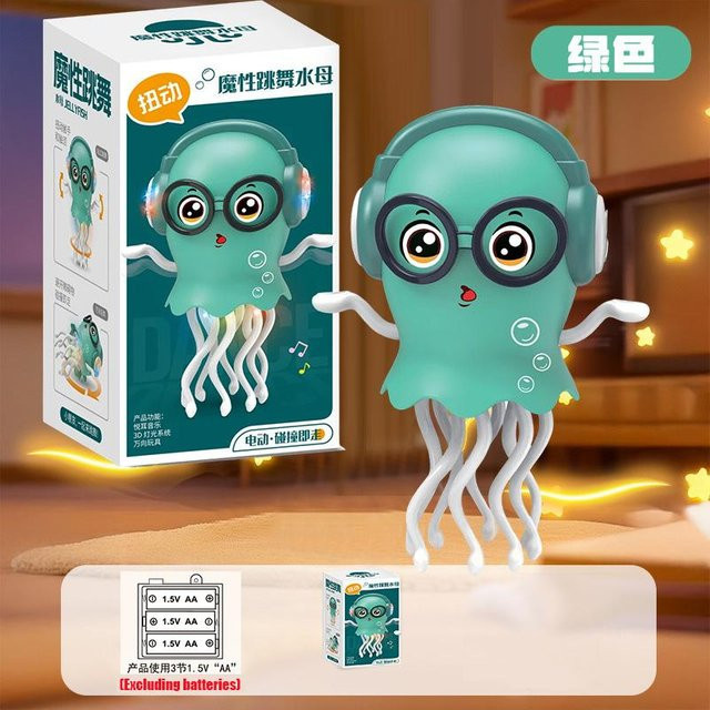 Yiran Magischer tanzender Oktopus Angelspielzeug ab 3-6 Jahren - Bild 1