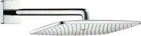 Hansgrohe Raindance E 360 EcoSmart Kopfbrause mit Brausearm, rechteckig, Chrom - Bild 1