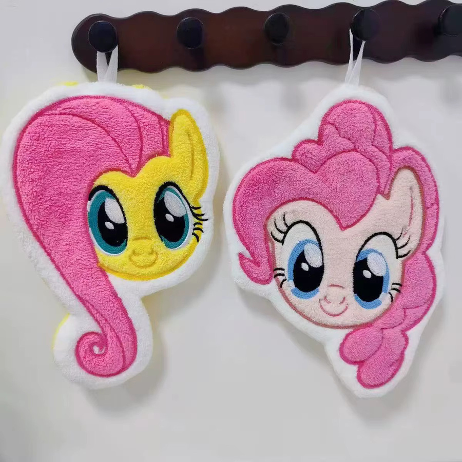 Hasbro My Little Pony Mikrofaser-Handtücher in Pink und Multicolour, schnelltrocknende und saugfähige Cartoon-Handtücher für Küche und Badezimmer - Bild 2