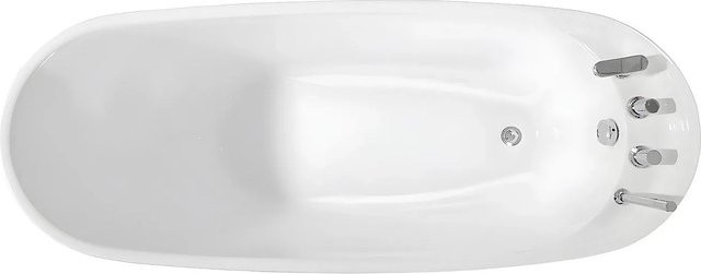 Freistehende Badewanne Natalia von Vente-unique in Weiß, Länge: 150 cm - Bild 1