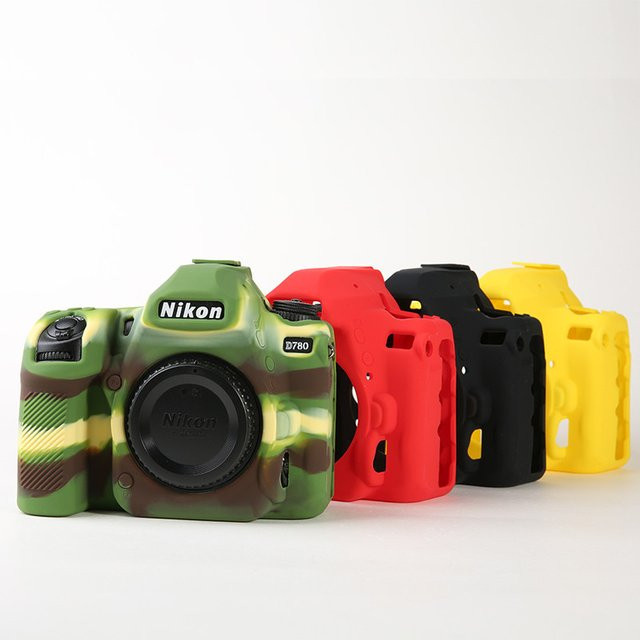 JAOUCAM Silikon-Kameratasche für Nikon D780 als stoßfeste und kratzresistente Schutzhülle - Bild 1