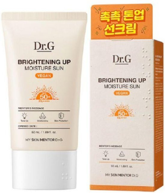 Dr.G Brightening Up Moisture Sun+ Sonnencreme, 50 ml, LSF 50+ - Bild 1