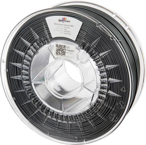 Spectrum Filaments smart ABS Filament schlagfest 1.75mm 1000g Dunkelgrau - Bild 1