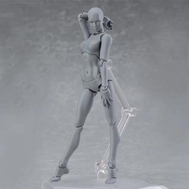 Binchi Outdoor Product Skizze Zeichen Männlich Weiblich Beweglicher Körper, Action Figur, 13cm, ab 18 Jahre - Bild 1
