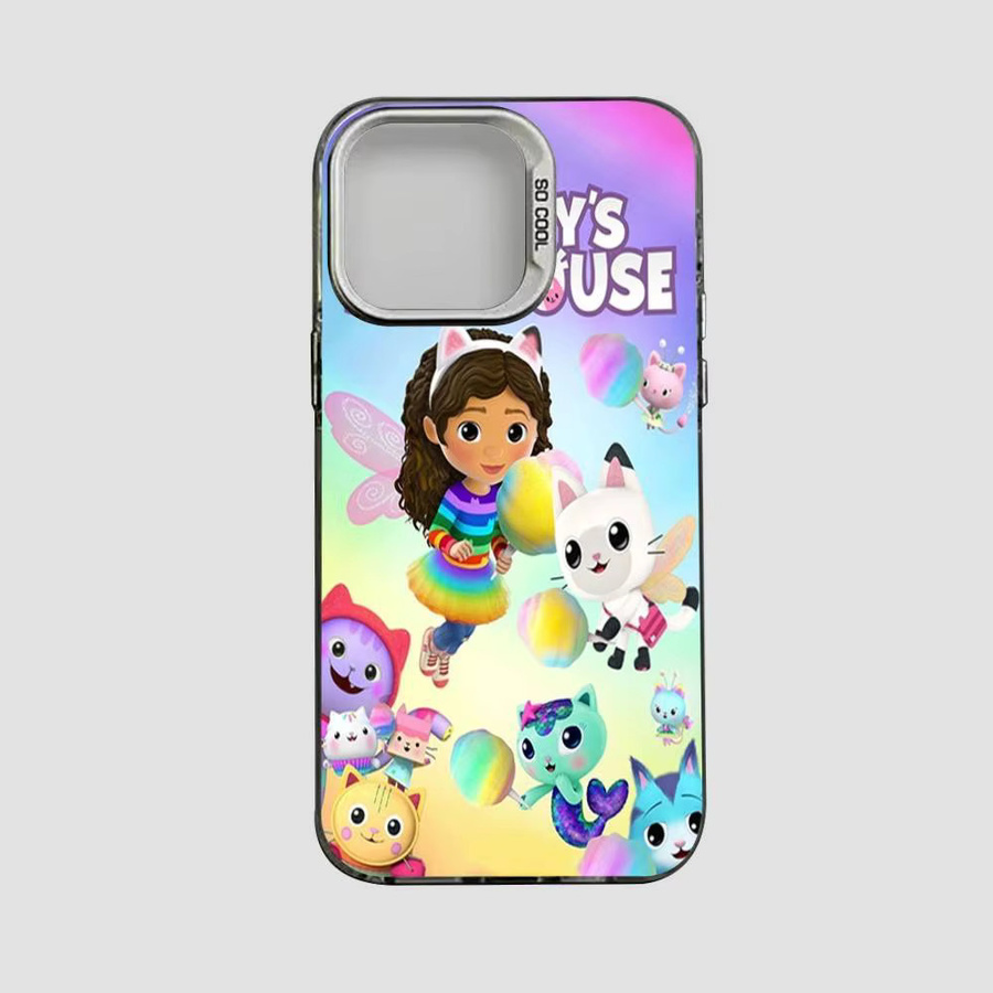 Cartoon Gabby's Dollhouse Handyhülle für iPhone 11 bis iPhone 17 Pro Max in Multicolor mit matter Oberfläche - Bild 5