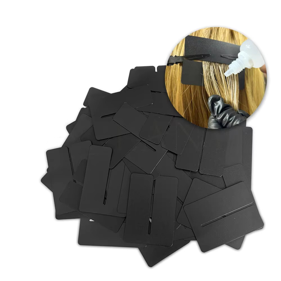 Hitzeschutzschilde für Haarverlängerungen, Kopfhautschutz, Isolierfolie - Bild 3
