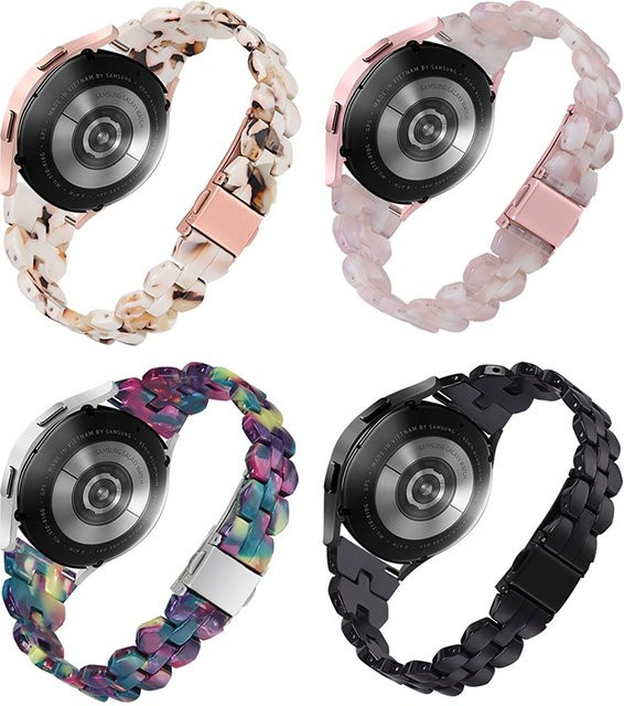 QCTOG Uhrenarmband Harz, Damen, 20 mm - Bild 1