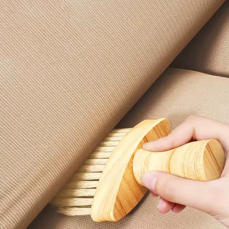 Meltset Multifunktionale Reinigungsbürste aus Holz für die Auto-Innenreinigung und Detailpflege zur Staubentfernung in Spalten - Bild 3
