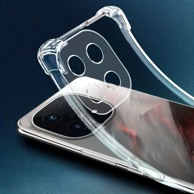Transparente Silikon Handyhülle für Vivo IQOO 15 mit stoßfestem Airbag-Schutz - Bild 5