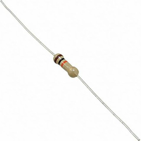 TE Connectivity Kohleschicht-Widerstand 120 Ohm 0,5W 0,05% Beige 1-1623932-6 - Bild 1