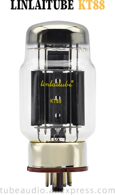 Linlai KT88 HiFi-Vakuumröhrenverstärker Stereo-Verstärker in Transparent-Optik - Bild 1
