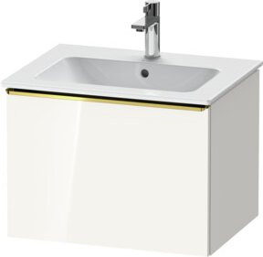 Duravit Waschtischunterschrank D-Neo, weiß glänzend, wandhängend, B: 61,0 cm, T: 46,2 cm, H: 44,0 cm - Bild 1