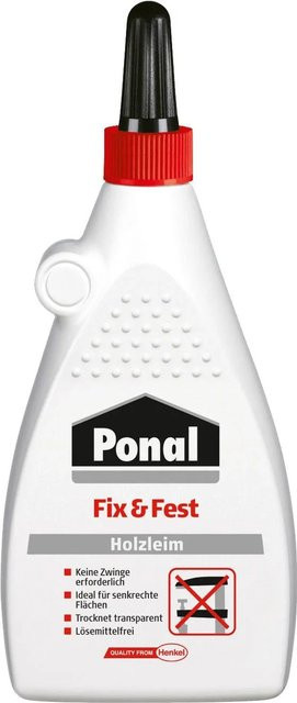 Ponal Fix & Fest Holzleim Transparent 200 g - Bild 1