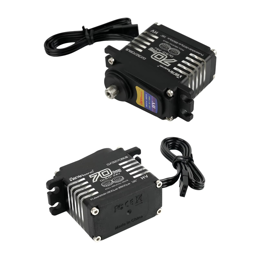 Stemedu Digital Servo, 2-teiliges Set, Metall, Schwarz - Bild 2