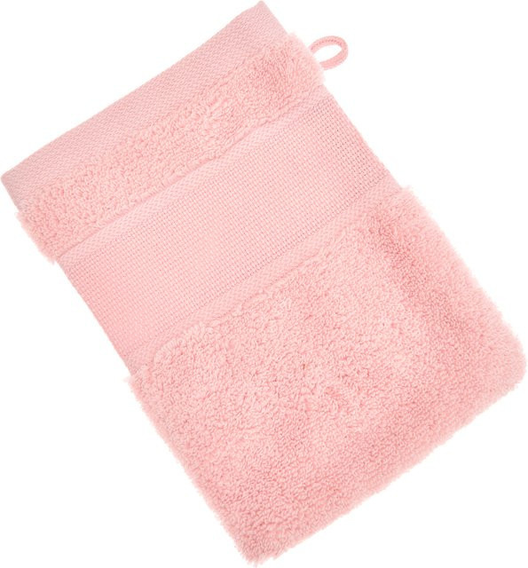 Rico Design Waschhandschuh aus Bio-Baumwolle in Pink, GOTS-zertifiziert und flauschig - Bild 1