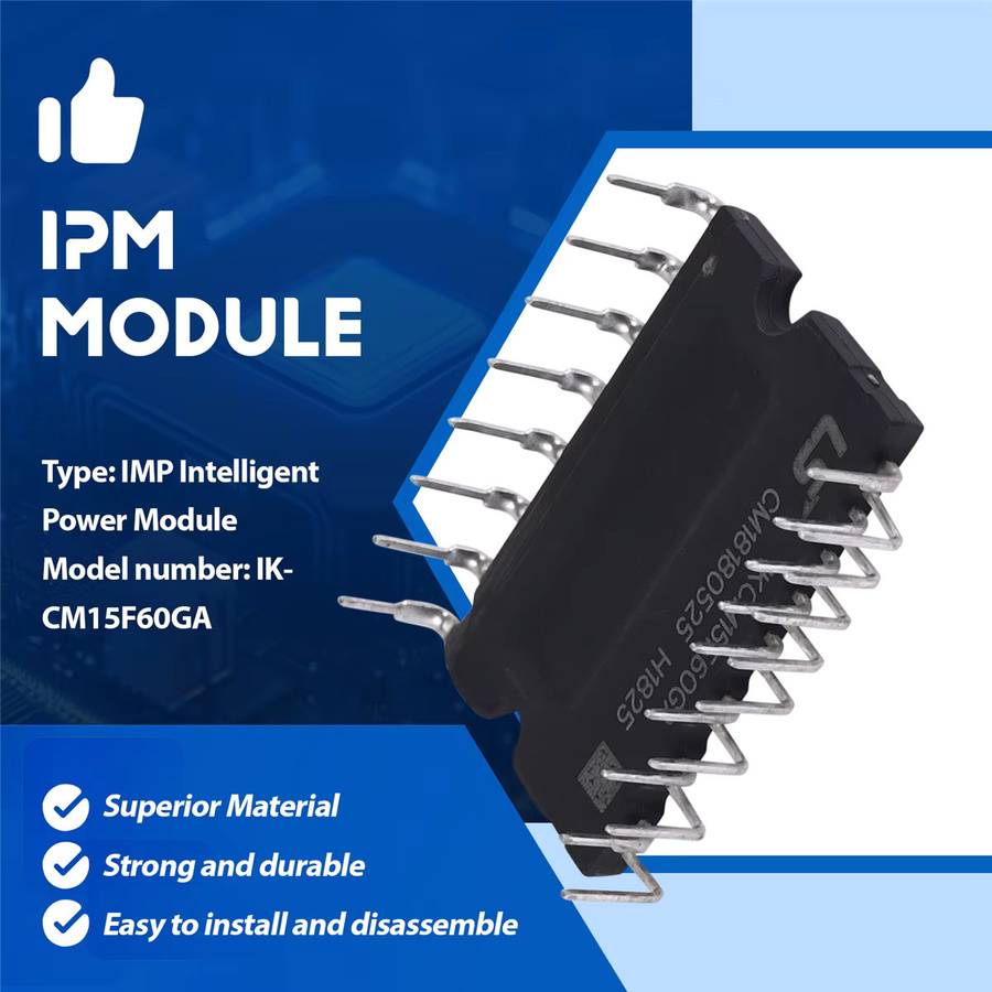N88R IKCM15F60GA Intelligentes Leistungsmodul IPM mit integriertem Stromversorgungssystem, 15A, 600V, Schwarz - Bild 3