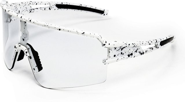 YEAZ SUNSPOT Sport-Sonnenbrille, Vollrand, weiß/transparent, Damen, Kunststoff - Bild 1