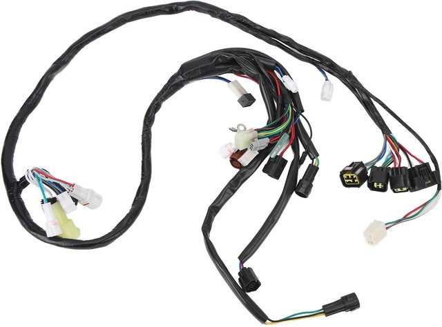 GoolRC Elektrischer Hauptkabelbaum 5LP 82590 10 00 Flexibel in Schwarz als Ersatz für Raptor 660 YFM660R - Bild 1