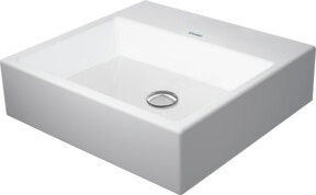 Duravit Möbelwaschtisch Vero Air aus Keramik in Weiß, B/T: 50 x 47 cm, mit Hahnlochbank und Überlauf - Bild 1