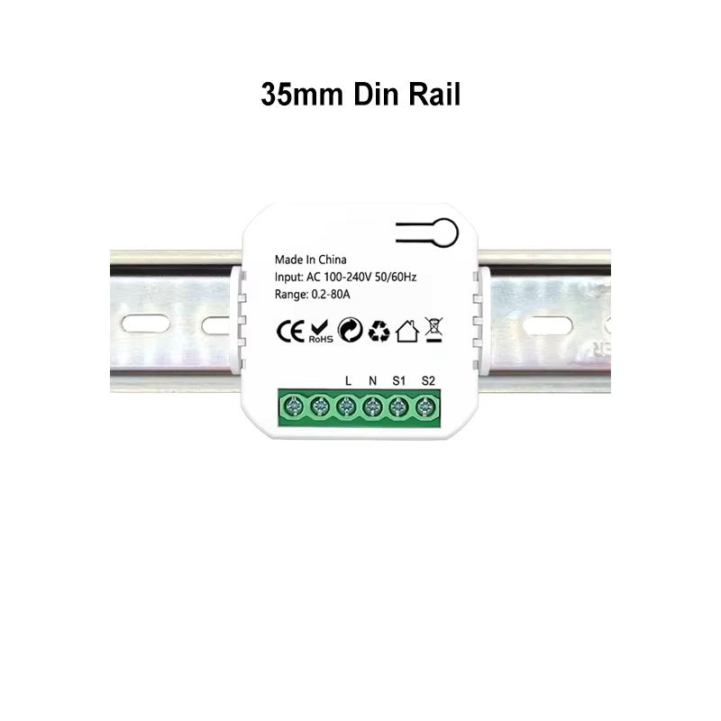 Smart Life WLAN-Energiezähler 80A mit Klemmstromwandler und App zur Stromverbrauchsüberwachung und Stromstatistik, MatSee Plus - Bild 4