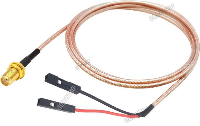 BEVOTOP RG316 SMA zu DuPont Kabel, SMA Stecker auf DuPont 2,54mm Buchse, Testverlängerungskabel - Bild 1