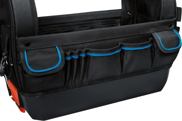 Bosch Professional Werkzeugtasche GWT 20 aus Polyester in Schwarz und Blau mit Trageriemen, B/T/H: 43,0 x 23,0 x 34,0 cm - Bild 2