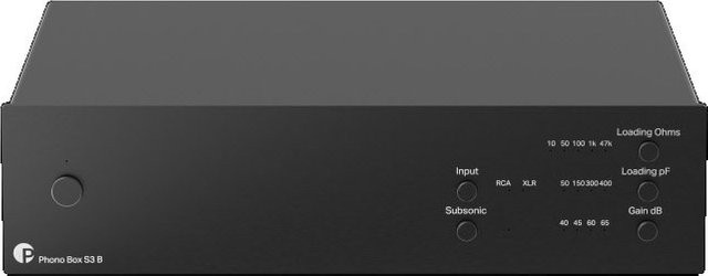 Pro-Ject Phono Box S3 B Phono-Vorverstärker schwarz - Bild 1