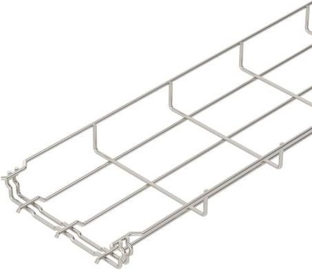 OBO Bettermann Gitterrinne 6000056 in Silber, L x B x H: 300 x 15 x 3,5 cm - Bild 1