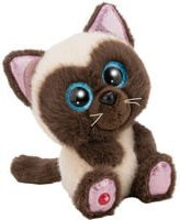 Nici Kuscheltier Siamkatze Selma aus Plüsch, beige, Höhe: 15 cm - Bild 1