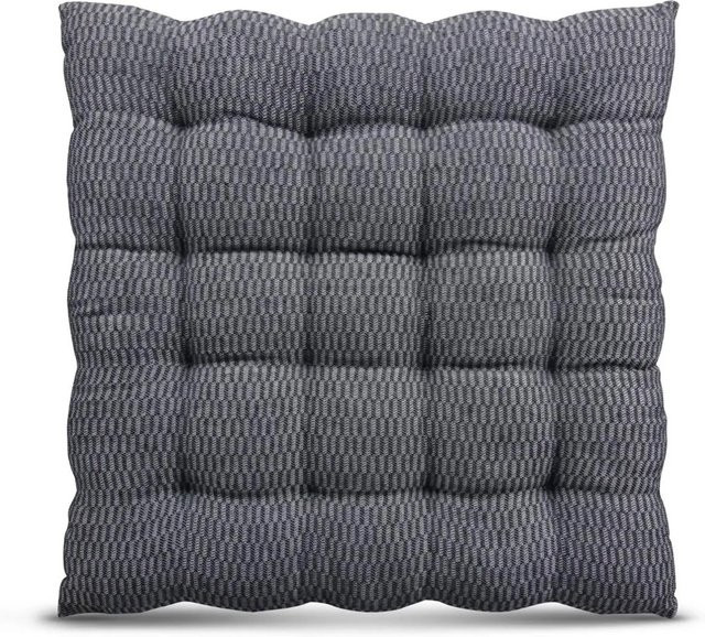Bestlivings Stuhlkissen Lissabon Grau B/B: 40 x 40 cm - Bild 1