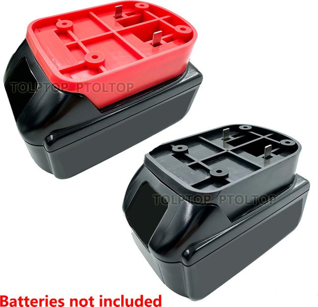 DIY Adapter Batterie Stecker aus ABS für Makita 18V Li-Ion Akkus BL1815 Lade Kopf Shell Halter Basis - Bild 1