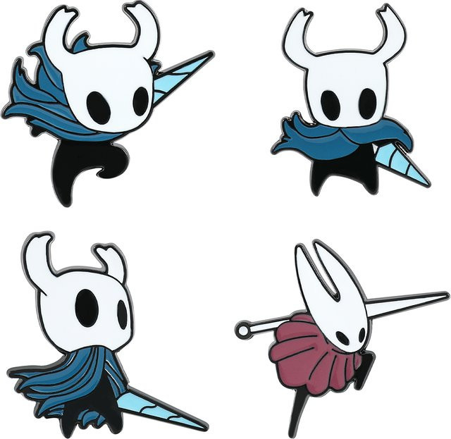 Hollow Knight Brosche, Metall, Bunt, Unisex - Bild 1