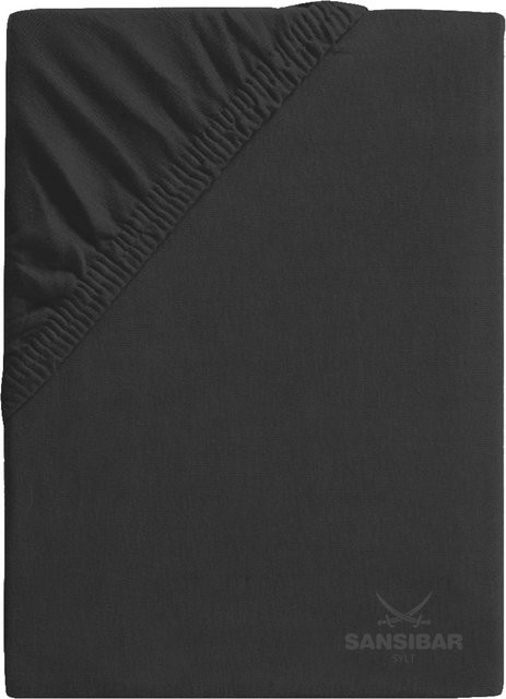 Spannbettlaken SANSIBAR Jersey aus Baumwolle, B/T: 140 x 200 cm - Bild 1