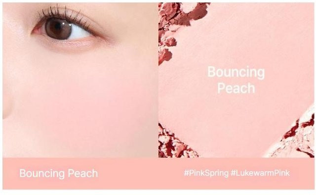 VDL Cheek Stain Rouge Mini, 2,7g, 01 Bouncing Peach beige - Bild 1