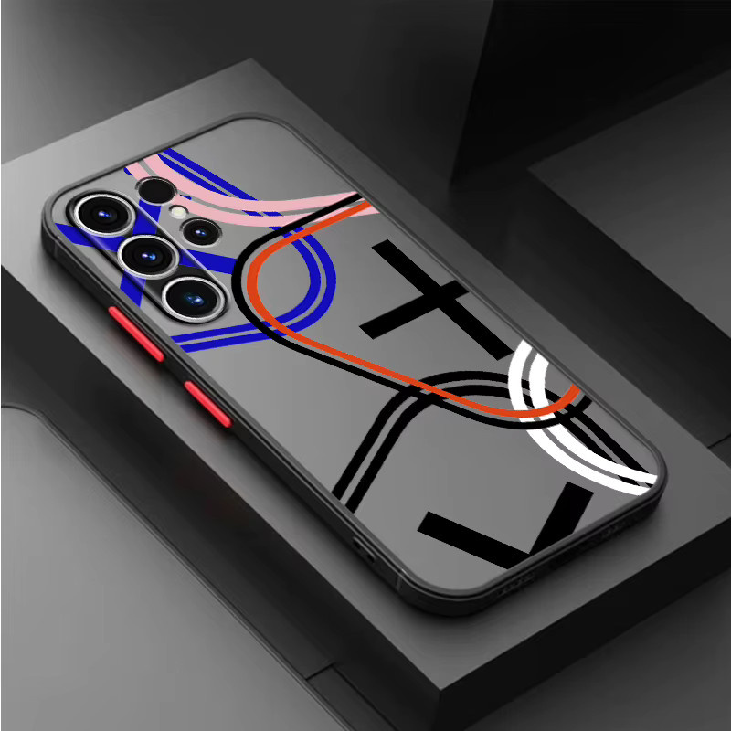 Trendige Schutzhülle mit Element-Logo für Samsung Galaxy S20 S21 S22 S23 FE S24 Plus S25 Ultra S26 und Note 20 Ultra in Multicolour - Bild 4